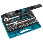 Hazet 953HP Jubilee Bit Set 47-Piece 1/2" HiPer Ratchet Smart Case