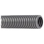 Heidemann 13456 Flexible Conduit EN20 10m Black Flame-Resistant PVC-U