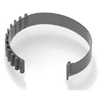 Heidemann 36471 IQ-Clip Cable Ties Reusable Black 10 pcs Indoor Outdoor