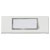 Heidemann 70060 Bell Panel Pure White Nameplate 24V/1A