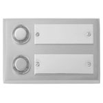 Heidemann 70722 Bell Button 2x24V/1A Single Unit