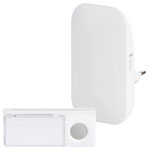 Heidemann 70807 Wireless Door Chime Set 150m Range 8 Melodies 230V