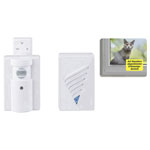 Heidemann 70829 HX Pet Wireless Door Chime Set with Motion Detector