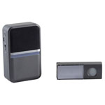 Heidemann 70847 Wireless Door Chime Set with USB Connection