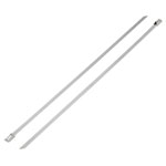 TruComponents 40112 Cable tie 300mm 4.60mm Sil