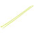 TruComponents 40251 Cable tie 250mm 2.80mm Yel Lum 100 pc(s)
