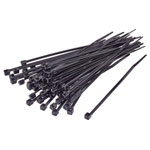 TruComponents 40298 Cable tie 350mm 4.8mm Blk Chem-res/UV-proof 100 pc(s)