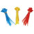 UniStrand Canister Packed Cable Ties - Pack of 500 assorted colour/length ties