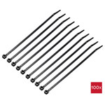 TruComponents 40481 Cable tie 200mm 4.6mm Blk 100 pc(s)