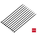 TruComponents 40488 Cable tie 300mm 4.8mm Blk 100 pc(s)
