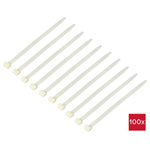 TruComponents 40503 Cable tie 280mm 12.7mm Natural Wh HVAC 100 pc(s)