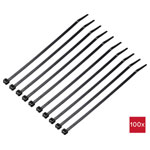TruComponents 40518 Cable tie 200mm 4.6mm Blk 100 pc(s)