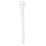 TruComponents 40603 Metal barb cable ties 300mm 4.8mm Ecru Chem-res 100pcs