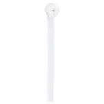 TruComponents 40604 Metal barb cable ties 370mm 4.8mm Ecru Chem-res 100pcs