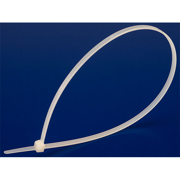UniStrand 368mm White Cable Ties pack of 100 Rapid Online