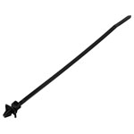 TruComponents 40691 Cable tie 155mm 3.6mm Blk Wing lock/UV/Chem-res 100pcs