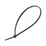 UniStrand UNI-CT4B Black 200mm Nylon Cable Ties Miniature(2.5mm) Pack of 100