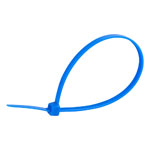 UniStrand CT5-Blue 203mm Nylon Cable Ties Coloured Standard(4.8mm) Pack of 100