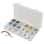 TruComponents 40976 Pre-printed Cable marker 0 - 9/L/N/R/S/T/PE/+/- OD 2-5mm