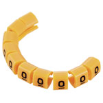 TruComponents 40978 Pre-printed Cable marker 0 OD 3-3.60mm