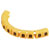 TruComponents 40988 Pre-printed Cable marker B OD 3-3.60mm