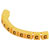 TruComponents 40989 Pre-printed Cable marker C OD 3-3.60mm