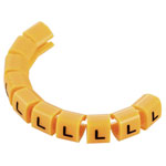 TruComponents 40992 Pre-printed Cable marker L OD 3-3.60mm