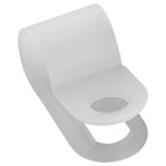 TruComponents 41003 Screw fixing Ø6.5mm Ecru 25pcs