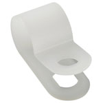 TruComponents 41004 Screw fixing Ø8mm Ecru 25pcs