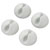 TruComponents 41015 Cable mount Self-adhesive Ø9mm Wh 4pcs