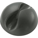 TruComponents 41016 Cable mount Self-adhesive Ø9mm Blk 1pcs