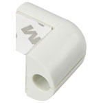 TruComponents 41046 Clip 1226941 Ø9mm corner fitting Wh 1pcs