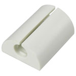 TruComponents 41048 Clip 1226944 Ø18mm corner fitting Wh 1pcs