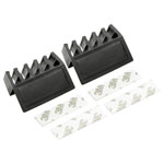TruComponents 41051 Cable mount Self-adhesive Blk 1pcs