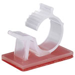 TruComponents 41052 Cable mount Self-adhesive Ø11-15mm Ecru 1pcs