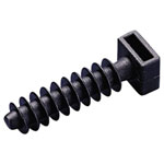 TruComponents 41087 Cable mount Ø5mm + fir tree Blk 1pcs