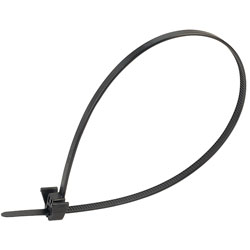 Hellermann Tyton REZ300NB3P Releasable Black Cable Ties 305mm (Pack of 100)