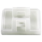 TruComponents 41116 Cable mount Self-adhesive Ø19.40mm 4x thread Clear 1pcs