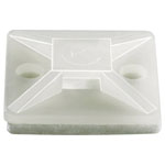 TruComponents 41118 Cable mount Self-adhesive Ø7mm 4x thread Clear 1pcs