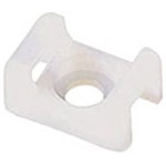 TruComponents 41131 Cable mount Screw fixing Wh 1pcs