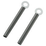 TruComponents 41158 Cable mount Screw fixing Blk 1pcs