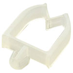 TruComponents 41165 Cable mount Ø13.50mm + spring toggle Ecru 1pcs