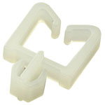 TruComponents 41167 Cable mount Ø11mm + spring toggle Ecru 1pcs