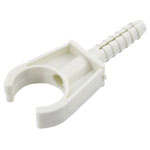 TruComponents 41193 Fastener Detachable Ø25mm brickwork Wh 1pcs