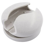 TruComponents 41194 Cable mount Self-adhesive Ø8mm Wh 1pcs