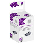 TruComponents 41202 Adhesivemount Self-adhesive Ø2.50-3.50mm Blk 10pcs