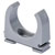 TruComponents 41215 Pipe clip Ø32mm Grey 30pcs