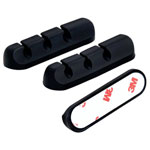 TruComponents 41232 Cable mount Self-adhesive Ø6mm Blk 3pcs
