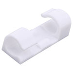 TruComponents 41259 Cable mount Self-adhesive Ø4-7mm Wh 1pcs