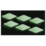 TruComponents 41261 Cable mount 4x thread Green 50pcs